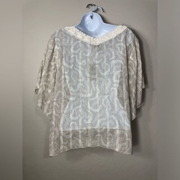 ANTHROPOLOGIE HD in Paris  Solstice Breeze Tunic Top 6 - Picture 4 of 8